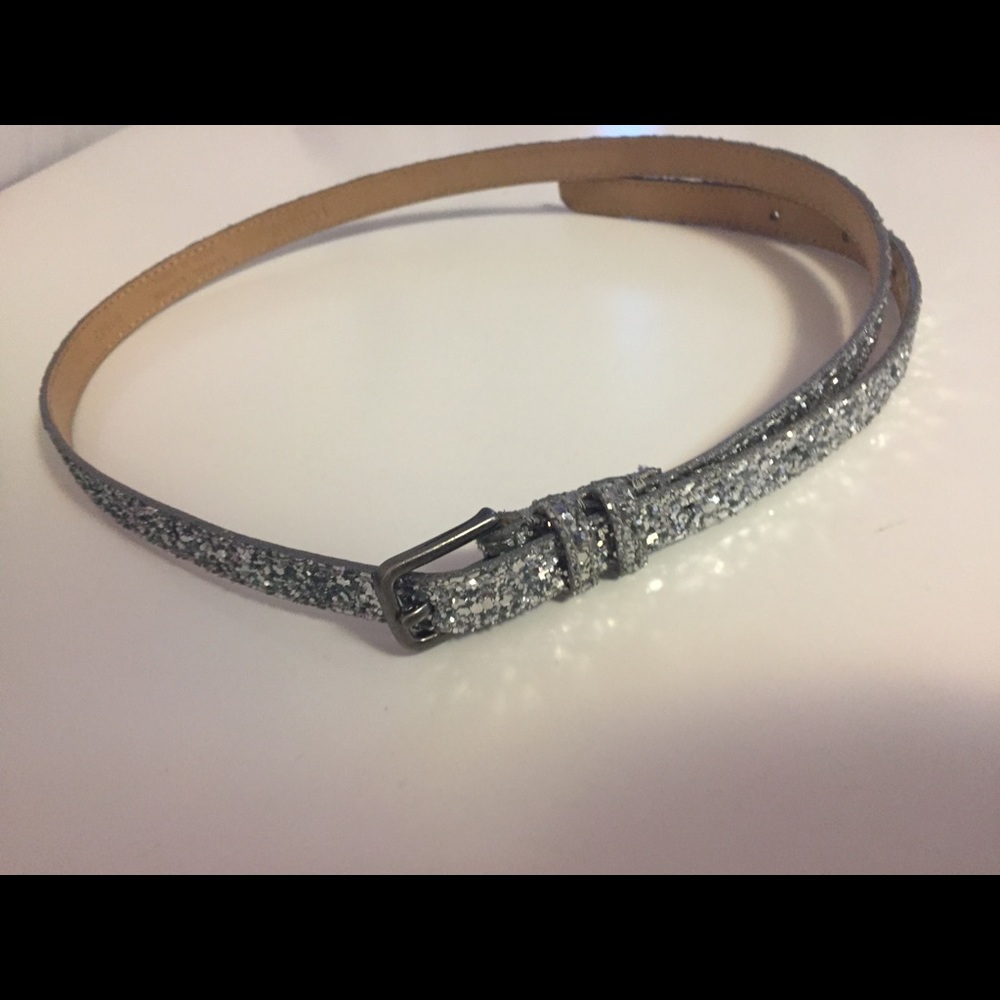 J Crew Sparkly Belt